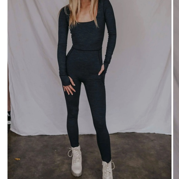 New!! Free People Releve one piece bodysuit NWOT - Picture 2 of 3